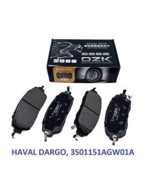 HAVAL DARGO 4x4/H7 /F7 New 4WD/H6 3 Gen. Передние КЕРАМИЧЕСКИЕ тормозные колодки 3501316AGW01A/3501171XGW01A - Миниатюра 1